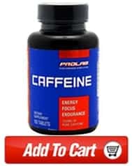 Intense workout caffeine supplement 